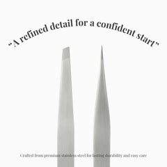 THEMOA stainless steel tweezers show rust resistance and easy cleaning
