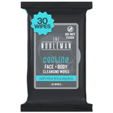 The Nobleman cooling wipes eucalyptus pack shows convenient refreshing cleansing after workouts.