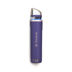 TheraFace depuffing wand under-eye close-up showing potential puffiness reduction
