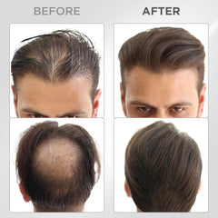 THICK FIBER fibers gently pressed to disperse for a natural look.