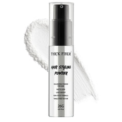 Thick Fiber powder root-volume pump for instant lift and mess-free styling.