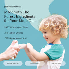 Think Smarter Products Littley travel-size 2oz bottle fits diaper bags for travel cleanups