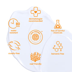 Thinkkids SPF 30 mineral sunscreen packaging-back shows vegan, chemical-free credentials for peace of mind