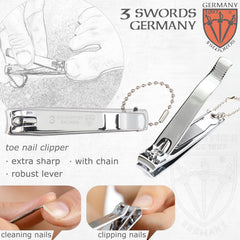 Three Swords Germany finger nail clipper with sharp, clean cuts