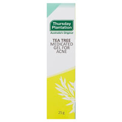 Thursday Plantation Tea Tree Gel acne-control closeup dissolving whiteheads