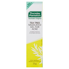 Thursday Plantation Tea Tree Gel blemish spot application for quick relief