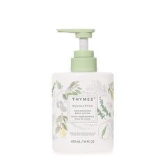 Thymes Large Replenishing Body Lotion pump bottle for easy daily hydration