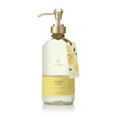 Thymes Lemon Leaf Hand Wash bottle front offers a clean, refreshing cleanse.