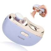 Tialexa electric nail clippers front view with LED light for precise trimming