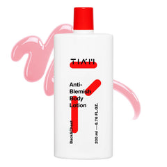 TIA'M Anti-Blemish Body Lotion bottle for bacne care.