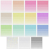 Tidponra 4170-pcs rhinestone gems for versatile DIY crafts and party embellishments.
