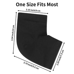 Tifanso heel socks on feet showcase breathable mesh design for comfortable all-night wear.