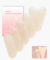 Tifesoo camel toe concealer packaging shows discreet, reusable pads for daily wear.
