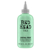 TIGI Bed Head Control Freak Serum packshot for frizz control and value pack.