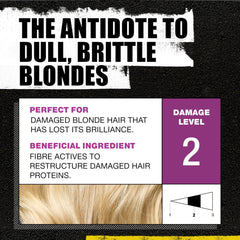 TIGI Bed Head Dumb Blonde Shampoo color-protection feature preserving hair color.