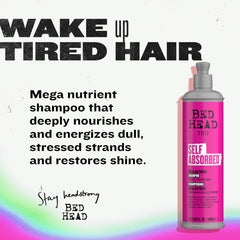 TIGI Bed Head Frizz Control Conditioner bottle provides anti-static conditioning for smoother hair.