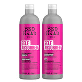 TIGI Bed Head Frizz Control Shampoo bottle shows nourishing moisture for dry hair.