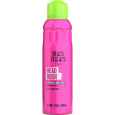 TIGI Bed Head Headrush bottle shot showing glossy shine on hair