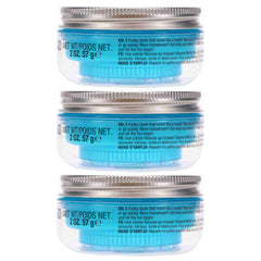 TIGI Bed Head Manipulator texture paste in hands demonstrates pliable shaping and texture.