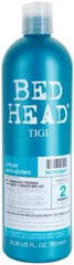 tigi bed head urban antidotes recovery shampoo bottle demonstrates hydrating formula for damaged hair