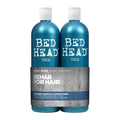 TIGI Bed Head Urban Antidotes Recovery shampoo bottle—deep hydration for dry, damaged hair.