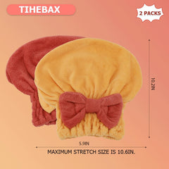 Tihebax hair drying cap adjustable hood for secure, comfortable fit