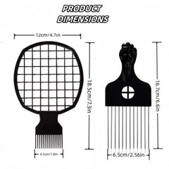 TIKIYOUN hair sponge brush offering gentle detangling and scalp-friendly touch.