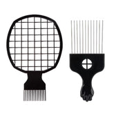 TIKIYOUN upgraded hair twist comb showcasing twist-defining capability for vibrant curls.