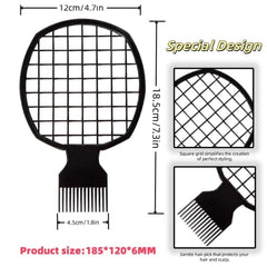 TIKMNO Dual-Sided Curl Brush focuses on twist definition and convenient hair pickup for quick grooming.
