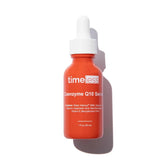 Timeless Skin Care Coenzyme Q10 Serum bottle with dropper for fragrance-free hydration and smoothing.