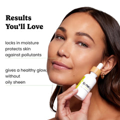 Timeless Skin Care Squalane Oil ingredients label highlights pure plant-based formula.