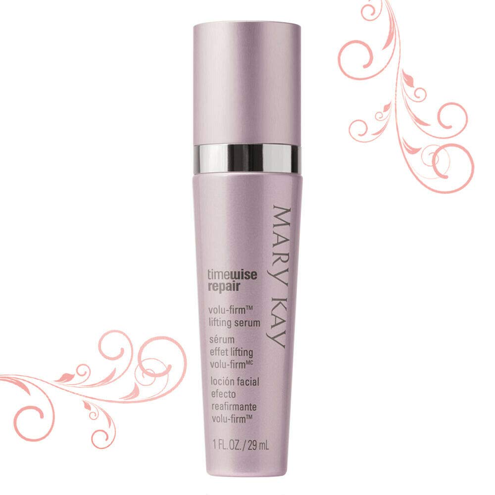 TimeWise Repair Volu-Firm serum bottle shows visible firmness and hydration for rejuvenated skin