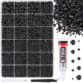 TINKRSTUFF resin rhinestones box-24-grid pack for craft embellishment
