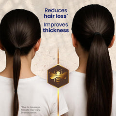 Tio Nacho wet hair application scene suggests gentle scalp cleansing and lift.