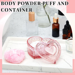 Tioncy soft plush powder puffs provide skin friendly comfort during makeup application.