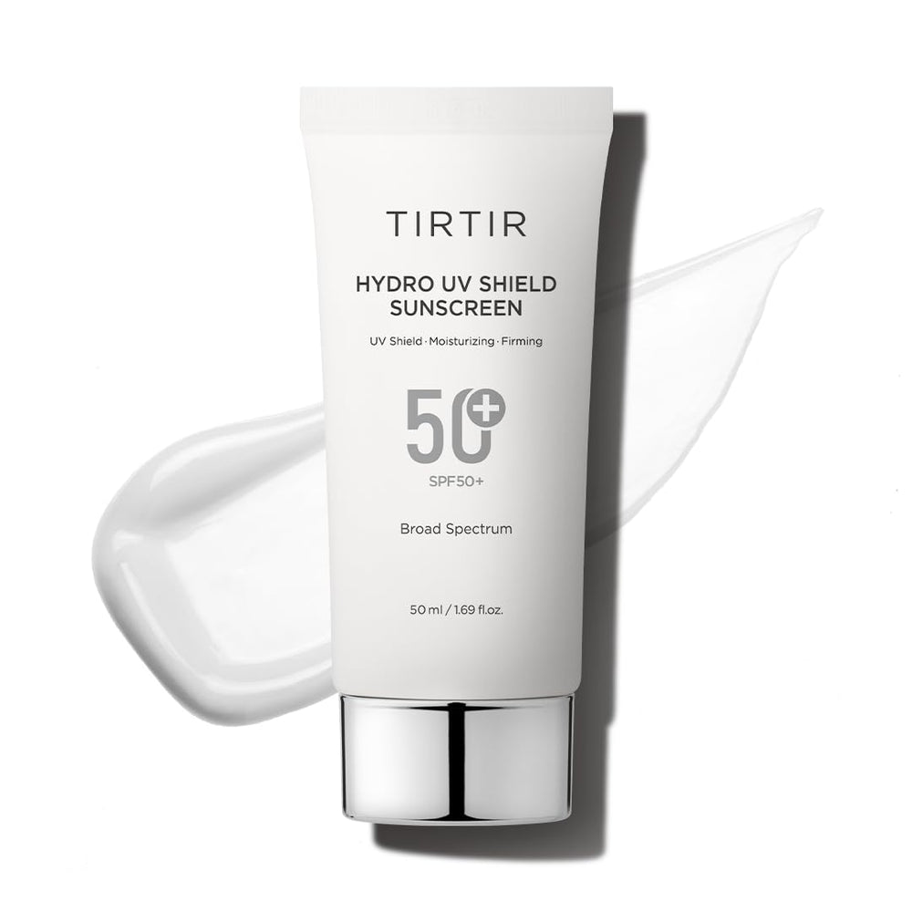 TIRTIR Hydro UV Shield sunscreen bottle for daily sun protection.