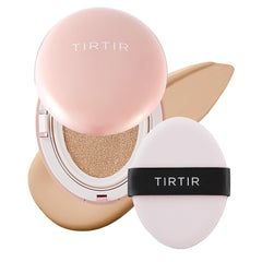 TIRTIR Mask Fit All Cover Pink Cushion compact open delivers silky, long-wear coverage.