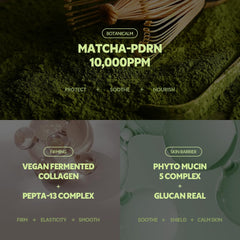 TIRTIR Matcha PDRN Calming Cream applied on dry skin for lasting moisture