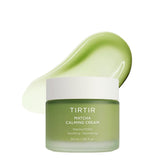 TIRTIR Matcha PDRN Calming Cream jar closeup for hydration and calming redness