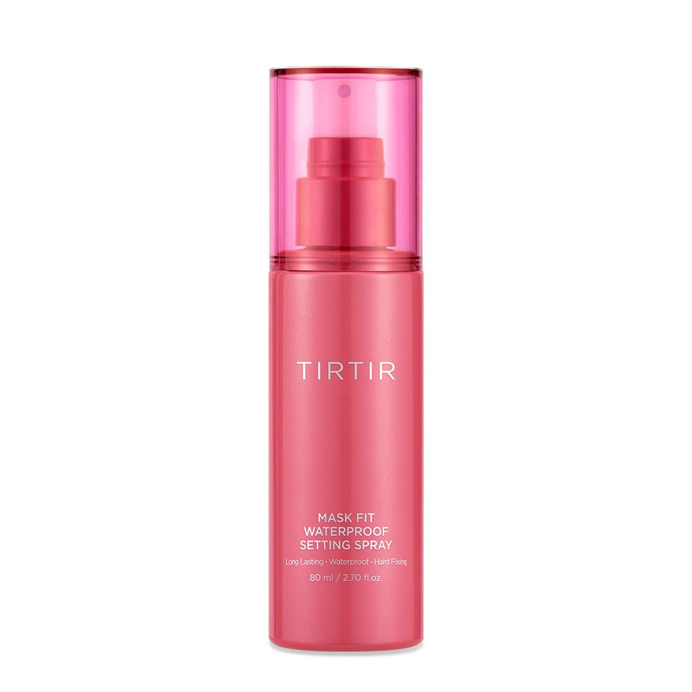 TIRTIR waterproof setting spray bottle with 24h fix for all-day wear.