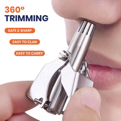 Titan Luxe stainless steel trimmer body—rust-resistant and durable