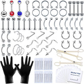 TKKUY 89-pcs kit unpacked for home use and practice.