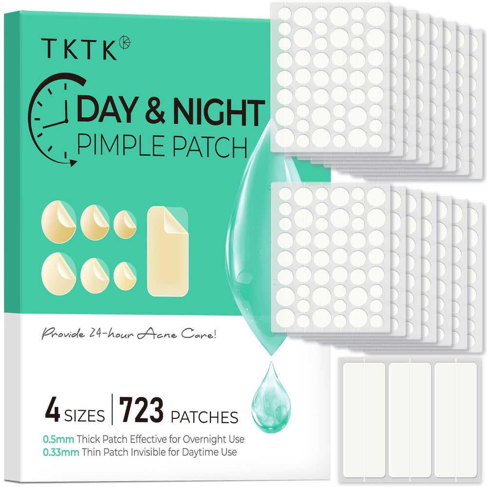 TKTK bulk pimple patches pack-front view for easy shelf display