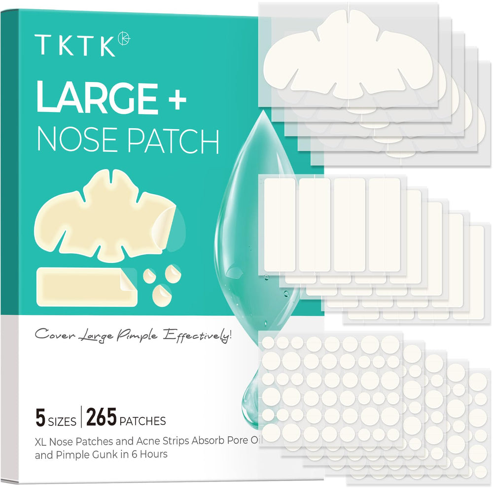 TKTK nose patch contoured 91x48mm fits the nose and absorbs oil.
