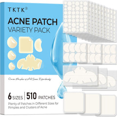 TKTK Pimple Patches variety with 6 sizes for versatile coverage and placement.