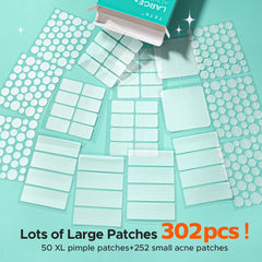 TKTK XL patches on back and chest for larger breakouts