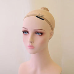 TKYPZY wig cap making with veils and flowers for bridal styling