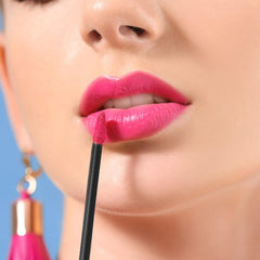 TKYZMS lipbrush wand with black handle for precise lipstick application