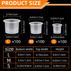 TKYZMS medium ink cups show mid-tone inks at a glance.