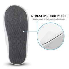 Tlizzz7 machine-washable spa slippers simplify cleaning and reuse after travel.